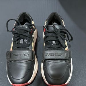 Good condition with scuffs on the size of the shoes.